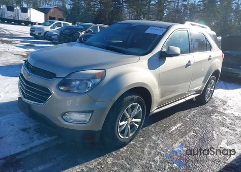 2016 Chevrolet Equinox Lt из США, поврежденный, VIN 1GNFLFEKXGZ106175